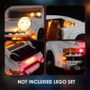 BRIKSMAX Led Lighting Kit for Porsche 911 - Compatible with Lego 10295 Building Blocks Model- Not Include The Lego Set