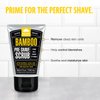 Pacific Shaving Company Bamboo Pre-Shave Scrub - Exfoliating Face Scrub & Cleanser - Daily Face Wash for Men with Aloe Vera & Willow Bark Extract - Soothes, Moisturizes & Controls Blemishes (2 Pack)