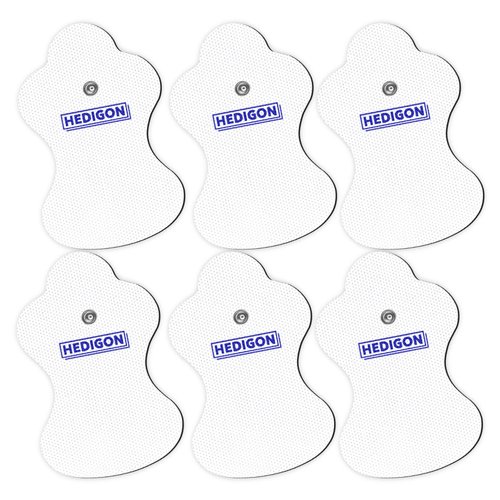 Durable Compatible with Omron Tens Unit Replacement Pads 3Pairs（6PCS） Electrotherapy Pads for Pain Relief Reusable Pads Brand: HEDIGON