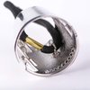 Suoirblss 2PCS Circle Cuff Metal Hair Ties Hair Band Hair Rope Accessories Metal Elastic Hair Clips Ponytail Hair Cuff Headwear Hair Holder for Lady Women (Gold + Silver)