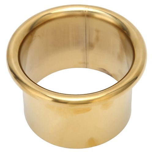 Hair Dryer Holder Insert, Firm and Proof, Stainless Steel Hair Dryer Stand for Bathroom Hotel Hairdressing Salon(Gold)