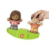 Fisher-Price Little People Playground Figure Set - HHR47 ~ Includes 2 Little People Figures and 1 Teeter Totter