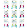 DrTung's Smart Floss - Natural Floss, PTFE & PFAS Free Floss, Gentle on Gums, Expands & Stretches, BPA Free Floss - Natural Dental Floss Cardamom Flavor (Pack of 9)
