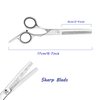 Essoy Professional Thinning Shears Hair Cutting Teeth Scissors(6.5-Inches),Stainless Steel Haircut Scissor with Fine Adjustment Screw for Home Salon,Barber Hairdressing Scissor for Women Men Kids