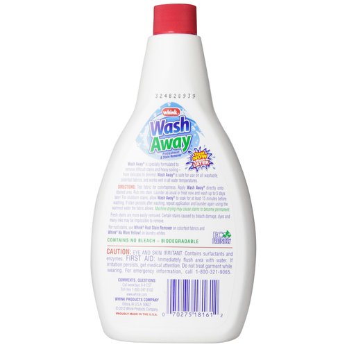 Whink Wash Away Stain Remover, 16 Fl Oz