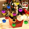 100pcs Jingle Bells, Marrywindix 1 Inch Craft Bells Bulk DIY Bells for Christmas, Party, Festival Decoration and Home Decoration