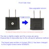 220 to 110 Travel Adapter (Korea to USA) Set of 2