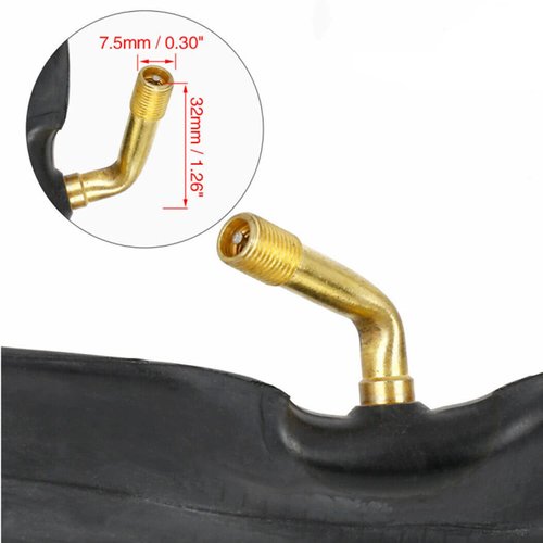 4.10/3.50-4 Tire Tube 410/350-4 Inner Tube for 10 inch Tires Garden Cart Wheelbarrow Trolleys Trailers Push Flatbed Unicycles Lawnmowers Trucks 2 Packs