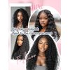 Seamless Clip in Hair Extensions Human Hair Kinky Curly Clip in Hair Extensions, 14 Inch 110g Natural Black Hair Extensions Clip ins, Ultra-thin 0.8mm PU Weft Clip in Hair Extensions Real Human Hair