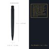 Retro 51 Tornado Deluxe Black Stealth Rollerball Pen - VRR-1701