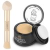 Azonbey Root Touch Up Sets,Hairline Powder Cover Up- Hairline Concealer for Thin and Thinning Hair, Water & Sweat Resistant,With Makeup Brush (Light Blonde)
