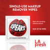 La Fresh 24/7 Makeup Remover Wipes, Easily Remove Waterproof Makeup and Moisturizing, Pack of 50 Individually Wrapped Wet Wipes, Skincare Travel Essentials