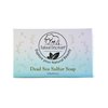 Natural Elephant Dead Sea Sulfur Soap 4.4 oz with Dead Sea Salt, Aloe Vera, Sulphur Face and Body Bar for All Skin Types Single 4.4 oz (125 g) Soap