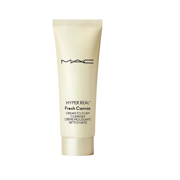 MAC Hyper Real Fresh Canvas Cream-To-Foam Cleanser, 0.17 Ounces