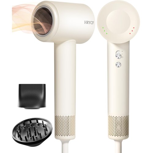 Hair Dryer, 160000RPM Professional High-Speed Blow Dryer 2 Billion Negative Ionic Care Hair Dryer...
