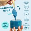 ELAVI Keto Blue Vanilla Frosting Cashew Butter Jar - Gut-Friendly, Low-Sugar Dessert Spread with Blue Spirulina | Vegan, Kid-Friendly, No Added Sugar, No Stevia, No Sugar Alcohols, No Palm Oil (10 oz jar)