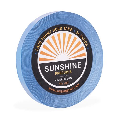Sunshine Maximum Wear Hair System Tape Roll - Hair Tape for Hair Replacement - 4+ Week Hold (LACE Front - 1/2" x 36 yds)