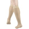 Truform Sheer Compression Stockings, 20-30 mmHg, Women's Knee High Length, 30 Denier, Beige, Medium