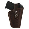 Barsony Brown Leather Belt Clip Holster for S&W 2213 2214 right