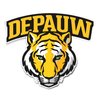 DePauw University Tigers Vinyl Decal Laptop Water Bottle Car Scrapbook Sticker (IND 00014)