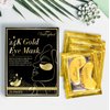 sefudun Under Eye Mask,20 pairs 24K Collagen Eye Pads,Under Eye Patches Skincare for Anti Aging,Anti Wrinkle,Reducing Eye Puffiness,Dark Circles