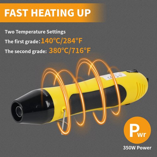 Amliber 400PCS Solder Seal Wire Connectors with Heat Gun, Solder Stick Wire Connectors Solderstick Waterproof Wire Electrical Connector Kit for Marine (26-6 Gauge)