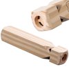 Tatuo 2 Pcs 7.4 Inch Train Whistles for Kids Wooden Train Whistle Wood Whistle 4 Tones Wood Train Whistle for Party Favors Party Supplies Party Noisemaker Random Style