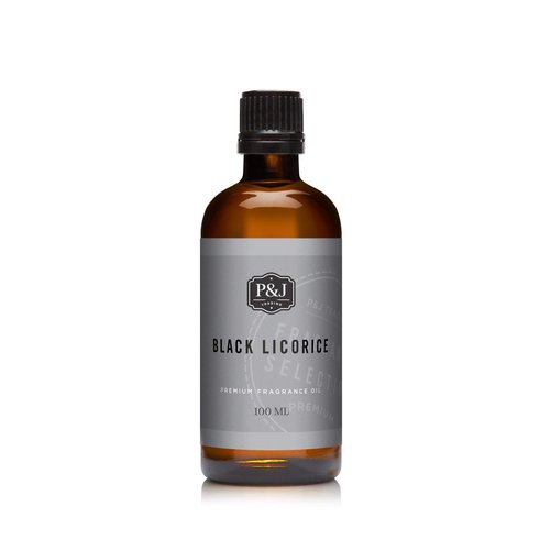 P&J Trading - Black Licorice Scented Oil 100ml - Fragrance Oil for Candle Making, Soap Making, Diffuser Oil