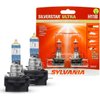 SYLVANIA - H11B SilverStar Ultra - High Performance Halogen Headlight Bulb, High Beam, Low Beam and Fog Replacement Bulb, Brightest Downroad with Whiter Light, Tri-Band Technology (Contains 2 Bulbs)
