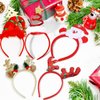 RIMYIUKU 6 PCS Christmas Headbands, Christmas Headwear for Women Men Kids,Christmas Party Headbands Christmas Party Favors Photos Booth Christmas Decorations