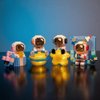 ENHANA Micro Building Blocks Astronaut Model with Light Building Toy, Micro Building Kits for Kids or Adult Gifts, Spaceman on The Lunar Mini Blocks Set DIY Bricks Toys