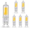 Feit Electric BP35G9/830/LED/6 35-Watt EQ DM G9 Base T4 Specialty LED Light Bulb, 6-Pack