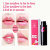 Lip Plumper Gloss,Visualsource 0.13 OZ Lip Enhancer Lip Plumper Device Lip Plumping Tool Lip Serum Care Natural Pout Mouth Make Lips Full Big Sexy Moisturizing Hydrating Cosmetics