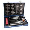 TCP Global® Deluxe Cutting Knife SET with Case Similar to Exacto - 56 Piece Precision Hobby Knife Set