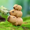 BEEMAI Capybara Series 6PCs (Set of 6 No Repeat) Blind Box Figures, Random Design Cute Figures Collectible Toys Birthday Gifts