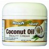 MASON natural Coconut Oil Beauty Cream, 2 Ounce (Pack of 2)