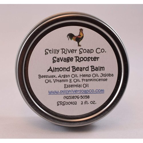 Savage Rooster Almond Beard Balm