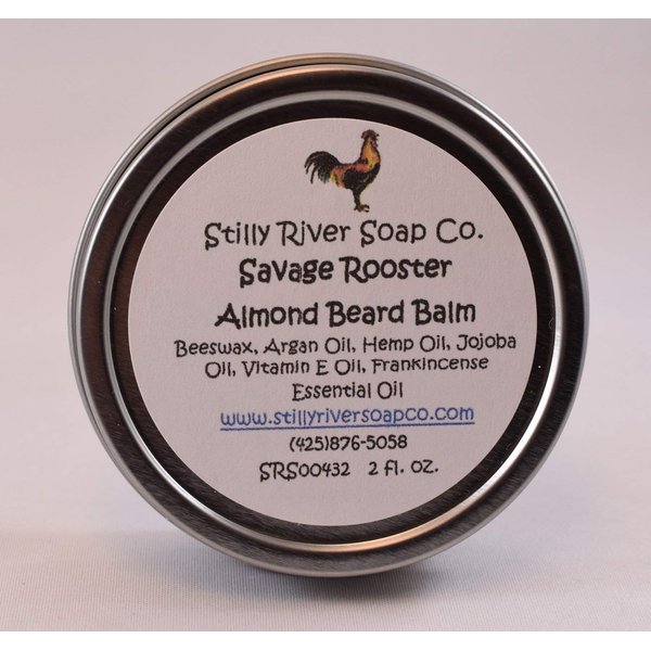 Savage Rooster Almond Beard Balm
