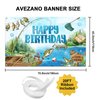 Avezano Gone Fishing Banner Gone Fishing Happy Birthday Backdrop Fishing Theme Background for Kids Men Birthday Party Kids Fishing Party Supplies 70.8 x 43.3 inch