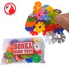 Bonka Bird Toys 3839 Round Snowflakes Bird Toys, Pack 50, 1" Diameter