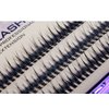 Bodermincer 120pcs 8mm/10mm/12mm/14mm/16mm to Choose Fish Tail Design 0.1 C Curl 3D Individual Mink False Eyelashes Extension Soft Black Fake False Eye Lashes （8mm）