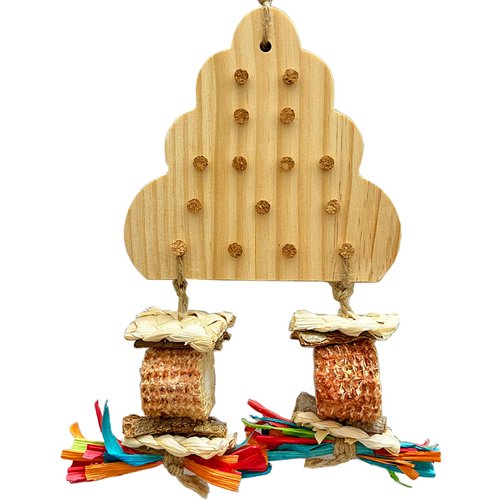 Conure Toys, Bird Shredder Foraging Toys Parakeet Chewing Hanging Toy Bird Toy for Lovebird Cockatiel Parakeet Conure Budgie Parrotlets