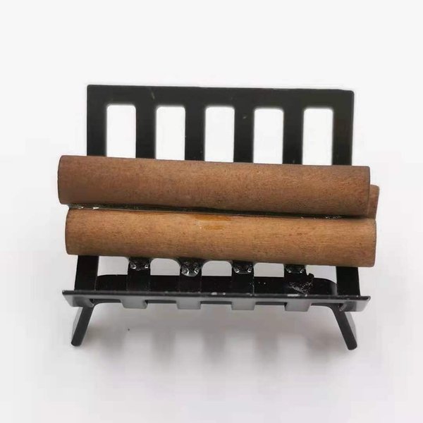 SXFSE 1:12 Dollhouse Miniature BBQ Grill Oven Model, Roasting Cart Firewood Rack Holder Dollhouse Cooking Tool Garden Decoration Kitchen Accessories Furniture Toy for Children Kids