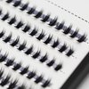 Bodermincer 240pcs 8-10-12mm Mixed/10-12-14mm Mixed/12-14-16mm Mixed Grafting 30D Natural Eyelash Extensions Mink Black Fake False Eyelashes C Curl (12-14-16mm Mixed)
