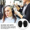 FERCAISH 6 Pcs Silicone Hair Dye Ear Covers, Waterproof Ear Protector Caps - Durable, Reusable and Ideal for Hairdressing Salon, Spa, Bathing and Showers