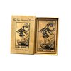 Vieux Monde Express The Tea-Stained Tarot & Guide | Classic Tarot Cards | Made in USA | Linen Finish | 78 Cards | Full Size | 4.75 by 2.75