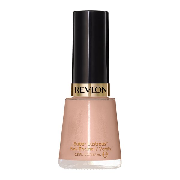 Revlon Nail Enamel, Chip Resistant Nail Polish, Glossy Shine Finish, in Nude/Brown, 705 Gray Suede, 0.5 oz