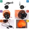 SCOMX Himalayan Salt Lamp Cord, Dimmer Switch,Christmas Bulb,Salt Lamp Cord with Dimmer Control and Base Assembly,5 Feet,E12 Base for Himalayan Salt Lampsand with six Free 8W Bulbs for Salt Lamp (1p)