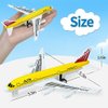 Tcvents Airplane Toys, Metal Plane Pull Back Airplane Toys for 3 4 5 6 Years Old Boys Girls, Die Cast Aircraft Plane Models, Kids' Play Vehicles Aeroplane Airplanes for Kids Birthday Gifts