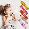 30 Pack Harmonica Toy Cartoon Harmonica with Double Row of 16 Holes Musical Instrument Toy for Toddler Kids Adult Beginners' Musical Instrument Toy Gift, Random Color